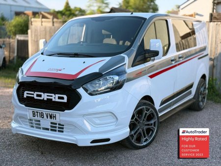 FORD TRANSIT CUSTOM 2.0 300 EcoBlue, 7 SEATER, CREW CAB