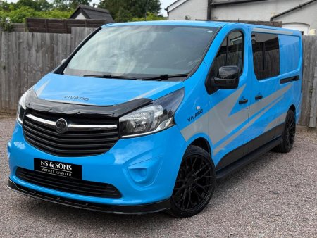 VAUXHALL VIVARO 1.6 CDTi BiTurbo, Crew Cab, 6 Seats