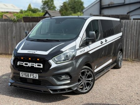 FORD TRANSIT CUSTOM 2.0 Eco, CREW CAB, 7 SEATER, TOP SPEC