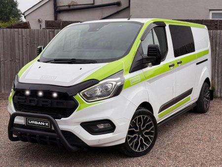 FORD TRANSIT CUSTOM 2.0 Tdci, 6 SEATER, CREWCAB, LWB
